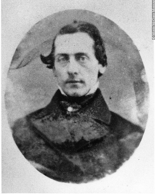 Titre original :  Photograph Edouard Masson, copied 1866-67 William Notman (1826-1891) 1866-1867, 19th century Silver salts on paper mounted on paper - Albumen process 8.5 x 5.6 cm Purchase from Associated Screen News Ltd. I-24195.1 © McCord Museum Keywords:  Photograph (77678)