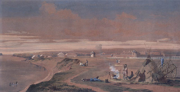 Original title:  MIKAN 2833426 Fort Garry. 1869 [34 KB, 640 X 329]