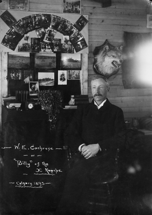 Original title:  William Edward Cochrane. Image courtesy of Glenbow Museum, Calgary, Alberta. 