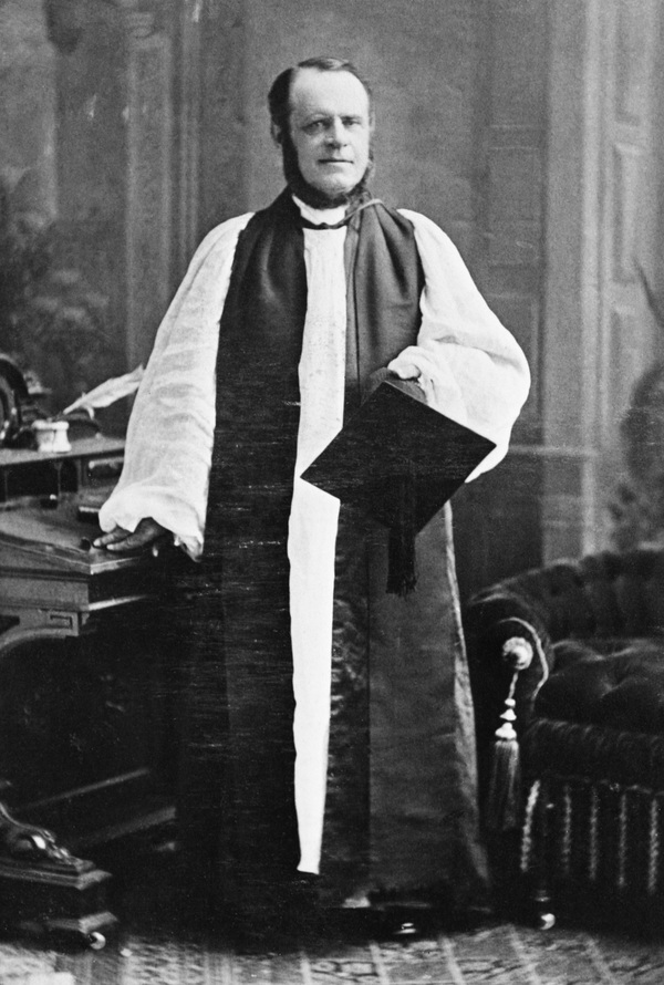 Original title:  Bishop John McLean, 1828-1886. Photographer/Illustrator: Notman, W., Montreal, Quebec. Image courtesy of Glenbow Museum, Calgary, Alberta.

