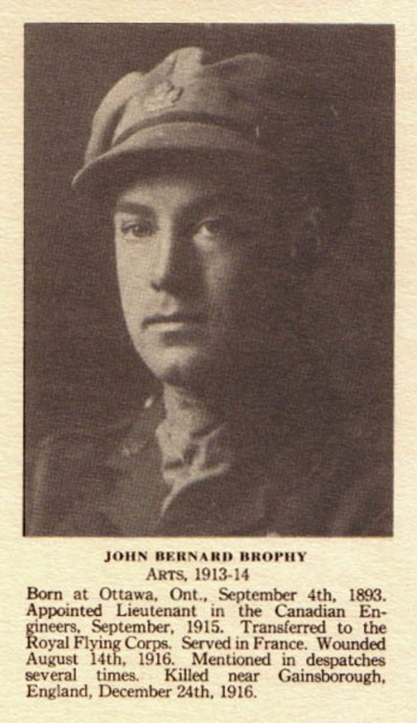 Original title:  John Bernard Brophy from the 