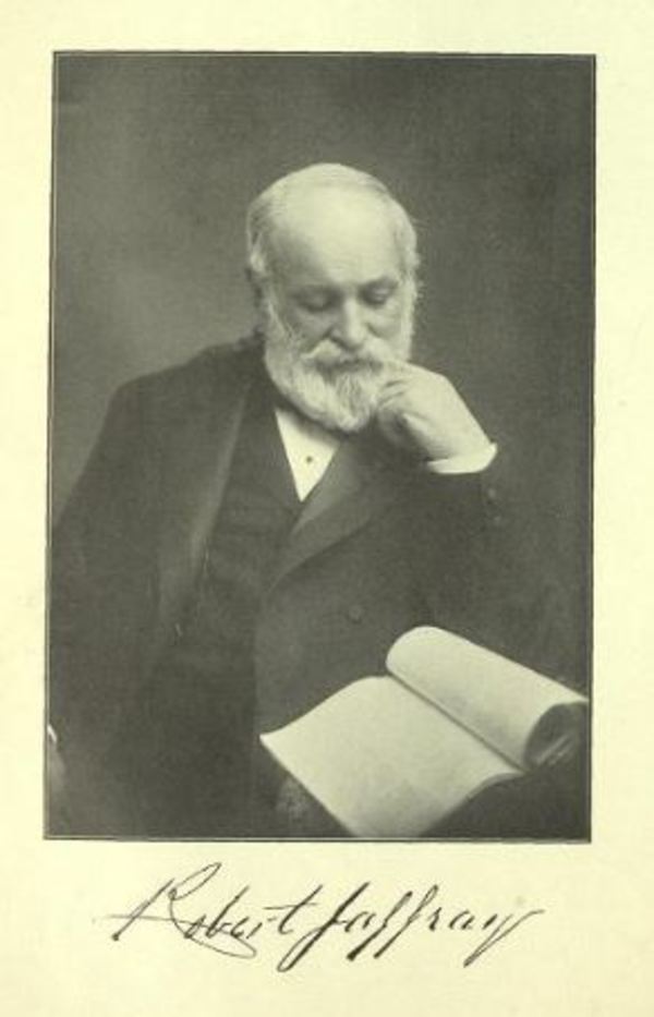 Original title:  Robert Jaffray. Commemorative biographical record of the county of York, Ontario : containing biographical sketches of prominent and representative citizens and many of the early settled families. --
by J.H. Beers & Co. Publication date 1907. From: https://archive.org/details/recordcountyyork00beeruoft/page/n33.