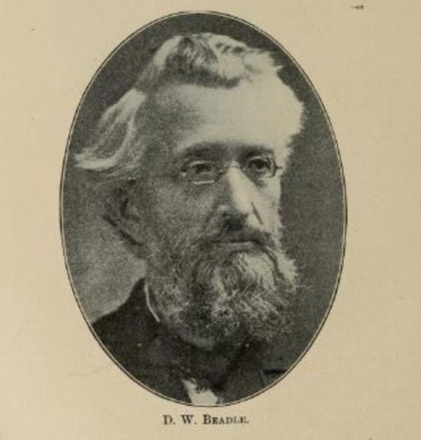 Original title:  Portrait of D.W. Beadle. From: Annual report of the Fruit Growers' Association of Ontario, 1906.
Fruit Growers' Association of Ontario, 1907.
Source: https://archive.org/details/annualreportoffr1906frui/page/n85/mode/2up 
