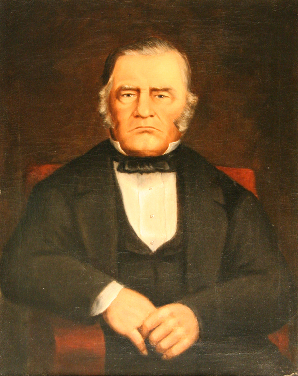 Titre original :  Robert Harris. 
The Honourable James Yeo, Born in England, Prominent Shipbuilder on Prince Edward Island, c. 1875.
oil on canvas
Gift of Robert Harris Trust, 1965. 
Collection of Confederation Centre Art Gallery, CAGH-215.

L'Honorable James Yeo, né en Angleterre, constructeur naval bien en vue à l'Île-du-Prince-Édouard, v. 1875. 
huile sur toile
Don de la Fondation Robert Harris, 1965.
Collection du Musée d'art du Centre de la Confédération , CAG H-215.