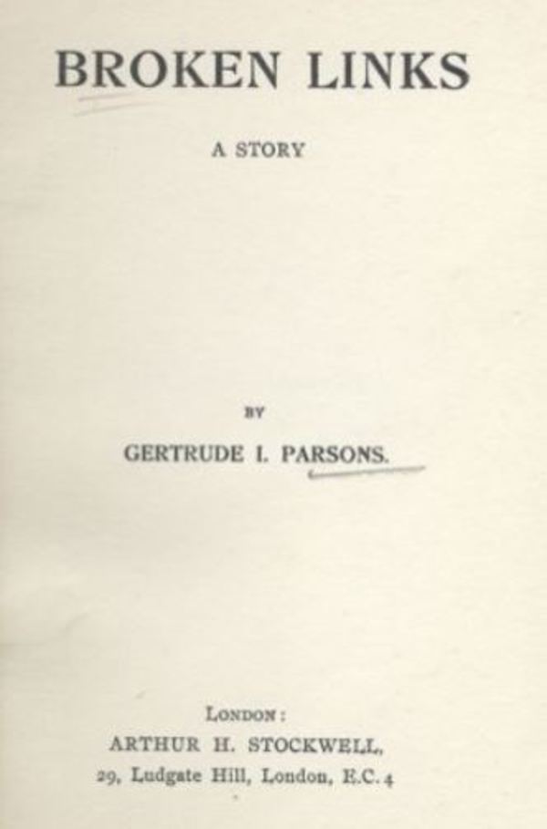 Original title:  Title page of 