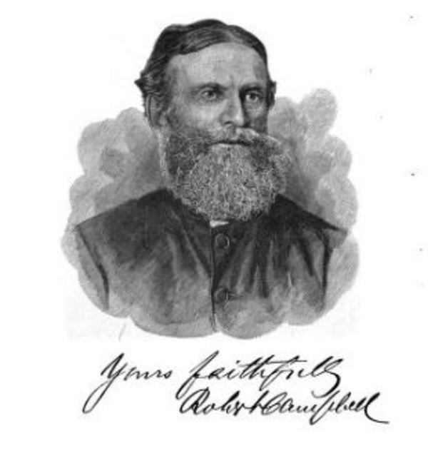 Original title:  Robert Campbell. From: A history of the Scotch Presbyterian Church by Robert Campbell. St. Gabriel Street, Montreal. W. Drysdale, Montreal, 1887. 
Source: https://archive.org/details/ahistoryscotchp00campgoog/page/n10/mode/2up 