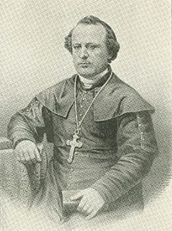 Original title:  Pierre-Adolphe Pinsonnault Bishop of London and Sandwich. 
Fauteux, Aegidius - Ville de Montréal. Section des archives CA M001 BM001-05-P1711