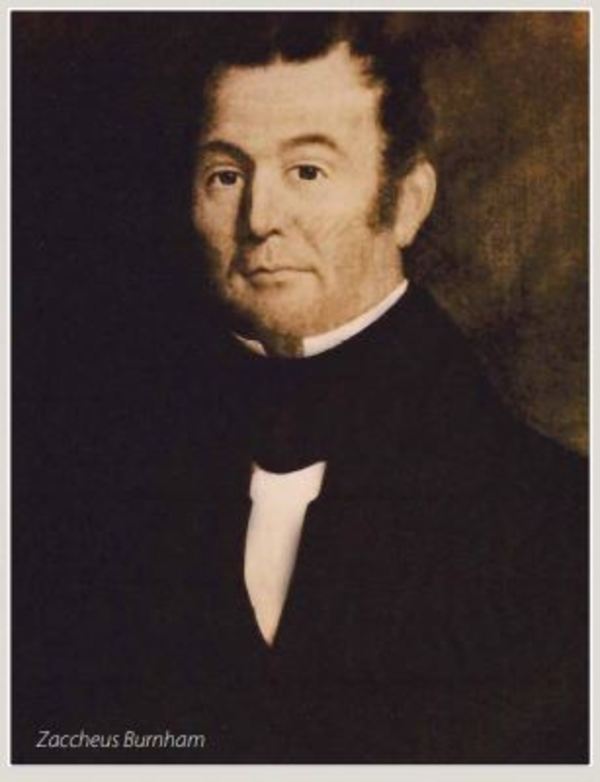 Titre original :  Zacheus Burnham. Image from the Cobourg Museum.
Source: https://www.cobourgmuseum.ca/wp-content/uploads/2016/06/Burnham.pdf  