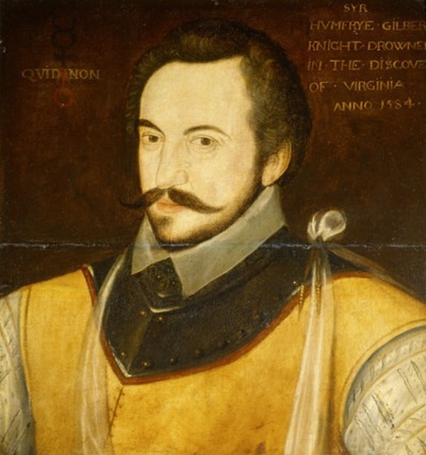 Original title:  File:Sir Humphrey Gilbert Compton Castle.jpg - Wikimedia Commons