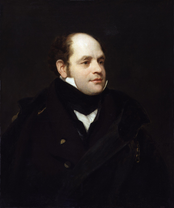 Original title:  Sir John Franklin, by Thomas Phillips (died 1845).