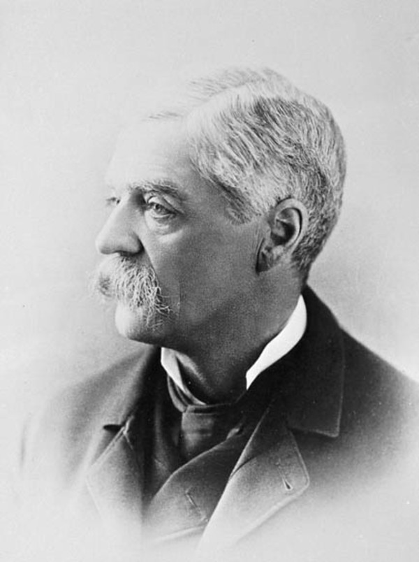 Titre original :  Picture of the Hon. Auguste Real Angers. 