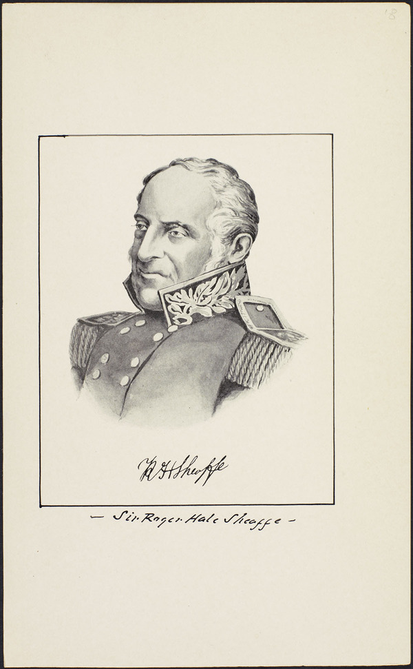 Original title:  Sir Roger Hale Sheaffe. 