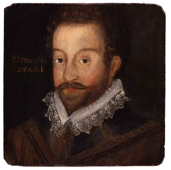 Original title:    Description English: Sir Francis Drake, by Jodocus Hondius (died 1612). See source website for additional information. This set of images was gathered by User:Dcoetzee from the National Portrait Gallery, London website using a special tool. All images in this batch have been confirmed as author died before 1939 according to the official death date listed by the NPG. Date Unknown, but author died in 1612 Source National Portrait Gallery, London: NPG 1627   While Commons policy accepts the use of this media, one or more third parties have made copyright claims against Wikimedia Commons in relation to the work from which this is sourced or a purely mechanical reproduction thereof. This may be due to recognition of the 