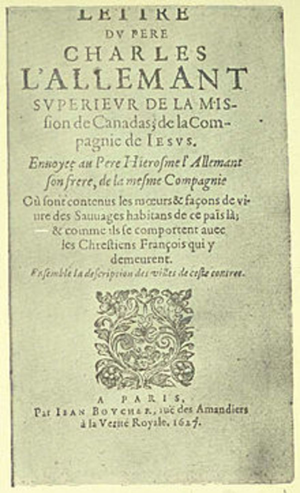 Titre original :  Charles Lallemant letter