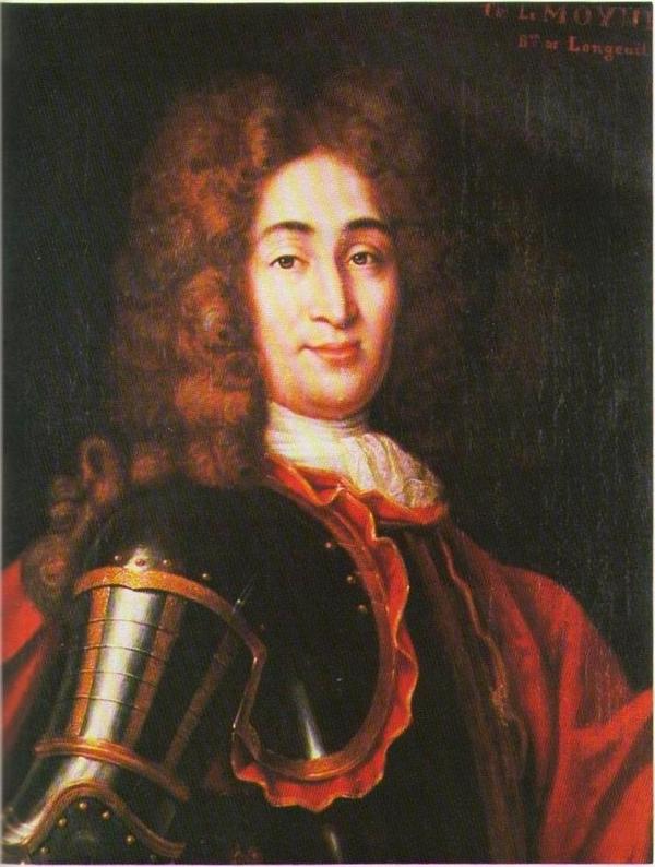 Original title:    Description English: Charles Le Moyne (1656-1729) Français : Charles Le Moyne (1656-1729), premier baron de Longueuil, constructeur du château Date Inconnue Source Numérisation d'une page du livre : Le château fort de Longueuil (1698-1810), Louis Lemoine, Société d'Histoire de Longueuil, Longueuil, 1987, p. 48a (image: Collection Le Moyne de Martigny) Author Anonymous

