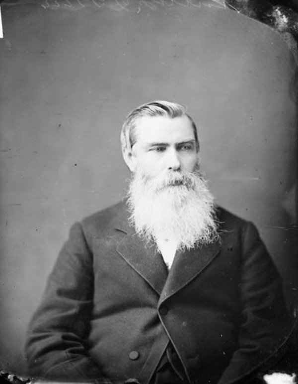 Original title:  Hon. John O'Connor, M.P. (Russell, Ont.), (Postmaster-General) b. Jan. 1824 - d. Nov. 3, 1887. 