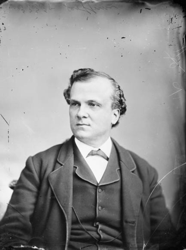 Titre original :  Hon. Félix Geoffrion, M.P. (Verchères, Quebec) b. Oct. 4, 1832 - d. Aug. 7, 1894. 