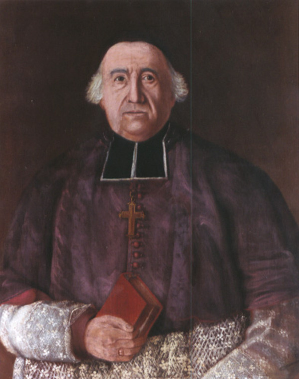 Titre original :    Description English: Portrait of Bishop Jean-Olivier Briand Date circa 1788(1788) Source Musée de la civilisation, Fabrique Notre-Dame de Québec repository Author Attributed to Louis-Chrétien de Heer (1760-before 1808)

