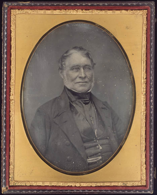 Titre original :  Daguerreotype portrait of Archibald McDonald (1790-1853), Chief Factor of the Hudson Bay Co. 