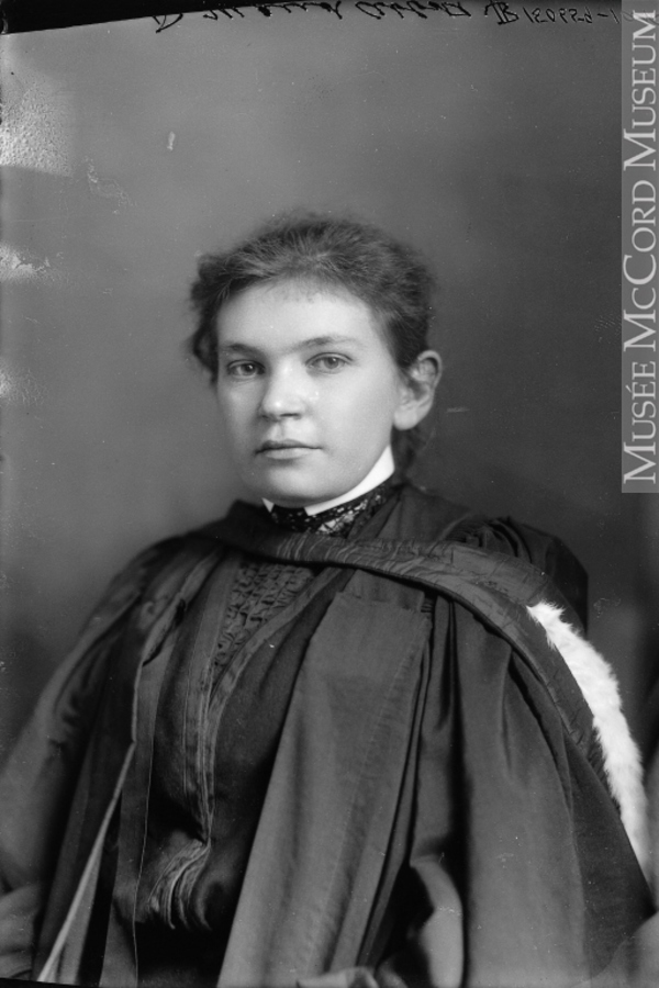 Original title:  Photograph Dr. Maude Abbott, Montreal, QC, 1904 Wm. Notman & Son 1904, 20th century Silver salts on glass - Gelatin dry plate process 17 x 12 cm Purchase from Associated Screen News Ltd. II-150659 © McCord Museum Keywords:  female (19035) , Photograph (77678) , portrait (53878)